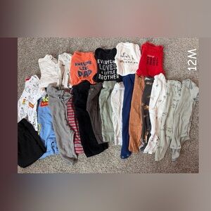 Boys mix and match outfits